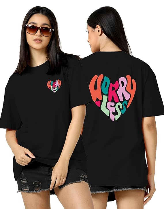 Oversized T Shirt for Women | Top Printed Tee for Woman - Image 3